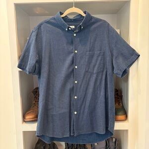 Steven Alan Blue Casual Button Down Shirt